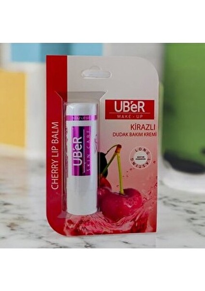 Kirazlı Dudak Bakım Kremi Uzun Süreli Nemlendirme Etkisiyle 4.5 g indirimleri