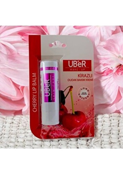 Kirazlı Dudak Bakım Kremi Uzun Süreli Nemlendirme Etkisiyle 4.5 g