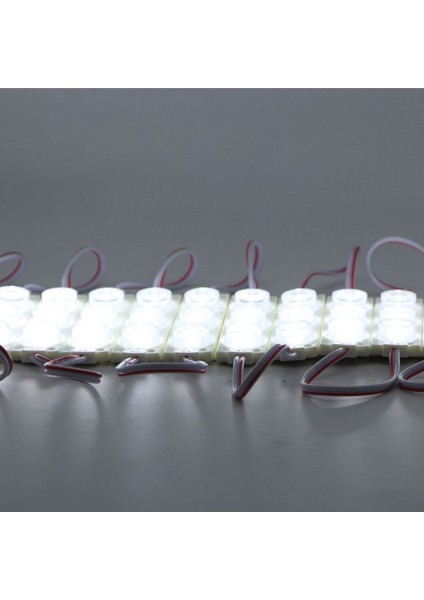 3W Dik Açı Mercekli Beyaz Reklamcı Modül LED Parmak LED Lamba 12 Volt 20 Adet fiyatları