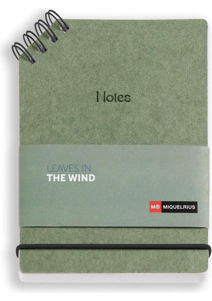 Defter Mr Köşe Spiral Yesil