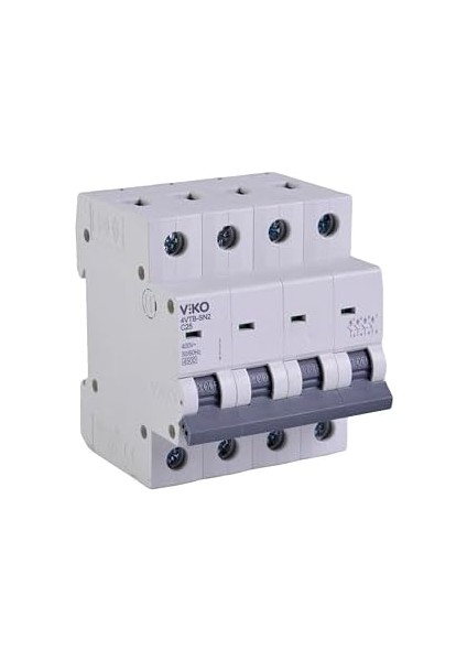 4VTB-4C25 Otomatik Sigorta 4,5ka C Tipi 4 Kutup 25A modelleri