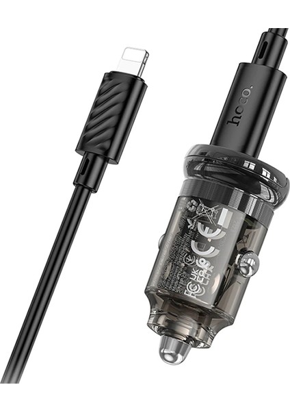 Hoco Z53A Vision PD30W Type-C + USB Qc3.0 Girişli Araç Çakmaklık Hızlı Şarj A - M120R024-K53 indirimleri