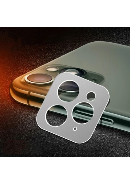 Iphone 11 Pro -11 Pro Max 3D Metal Kamera Koruyucu Metal LENS-(5775) - M595R500-K03595 fiyatları