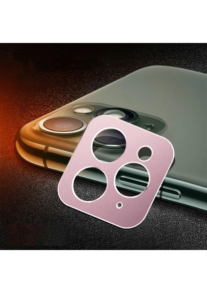 Iphone 11 Pro -11 Pro Max 3D Metal Kamera Koruyucu Metal LENS-(5775) - M595R500-K03595 indirimleri