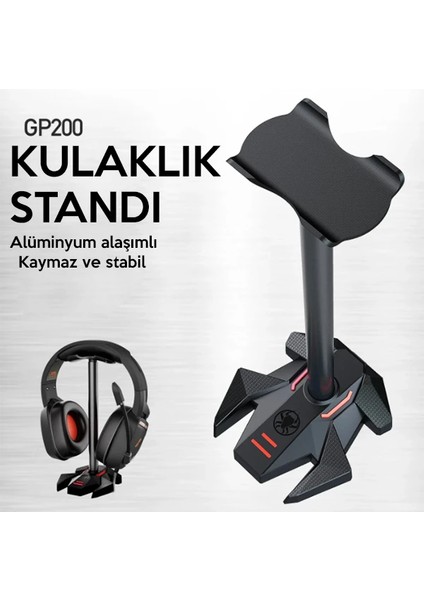 Plextone GP200 Oyuncu Kulaklık Standı - Kulaklık Askısı - Kulaklık Tutacağı- - M709R548-K93 fiyatları