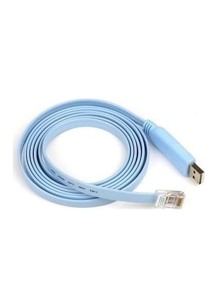 USB Konsol Kablosu USB To RJ45 Çevirici Kablo 1.5 Metre fiyatları