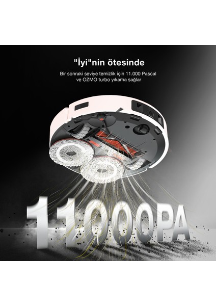 “Ecovacs Deebot T30 Pro Omni Akıllı Robot Süpürge ve Paspas