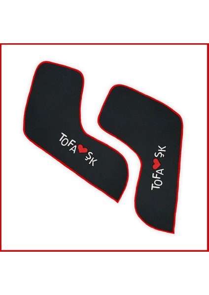 Tofaş Şahin Doğan Kartal Uyumlu Siyah Vites Orta Konsol Yan Koruma Halısı & Torpido Alt Sehpa Halısı fırsatları