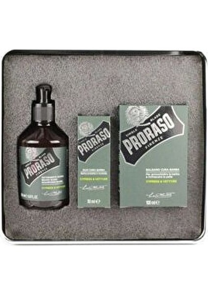 Sakal Bakım Seti Cypress & Vetyver Besleyici Etkiyle 200 ml Sakal Şampuanı 30 ml Yağ 100 ml Balsam modelleri