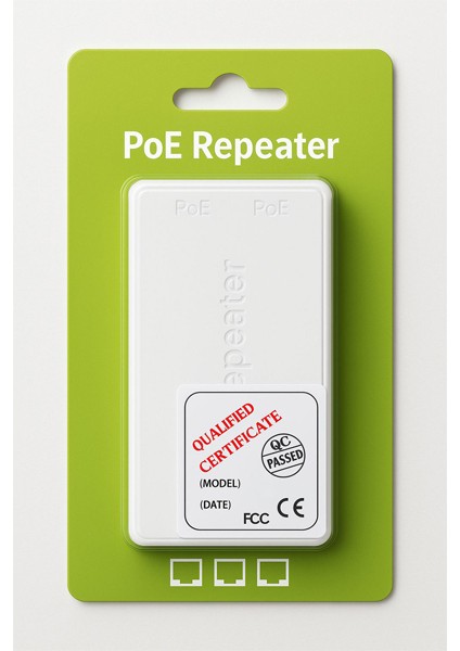 Ezcool EZ-102JL 1 Giriş 2 Çıkış Poe Repeater (Çoklayıcı)