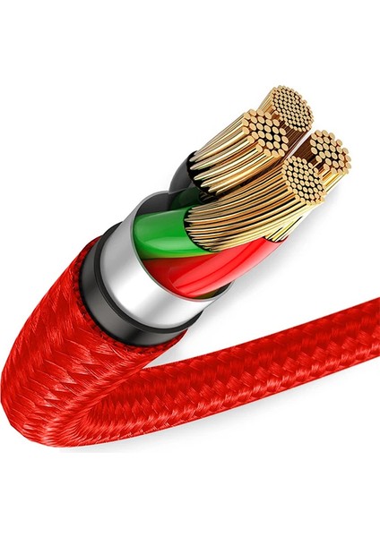 Baseus Halo Mikro USB 3A Hızlı Şarj 0.25CM Kısa Power Bank Için Şarj Kablosu-( - M697R797-K81 indirimleri