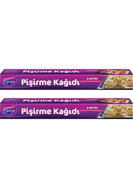 Pişirme Kağidi 8 mt Ikili Paket