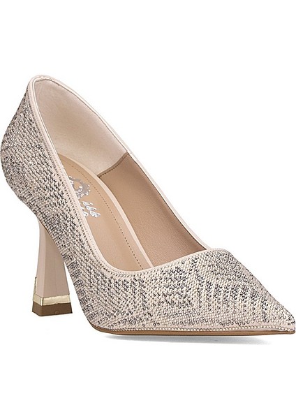 Elit PM221 K7701 Kadın Klasik Topuklu Ayakkabı Ten fiyatları