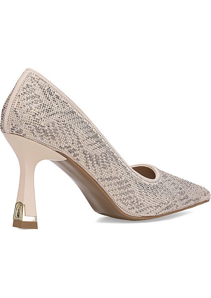 Elit PM221 K7701 Kadın Klasik Topuklu Ayakkabı Ten fırsatları