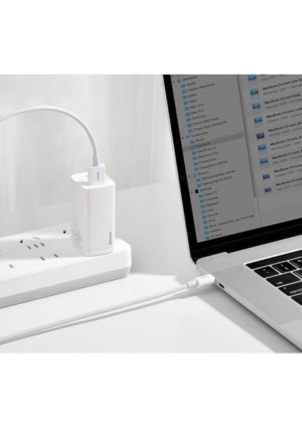 , Şarj & Data Aktarım Kablosu, Beyaz, 1 M, 66 W, USB Type A & USB Type C, Hızlı Şarj fiyatları