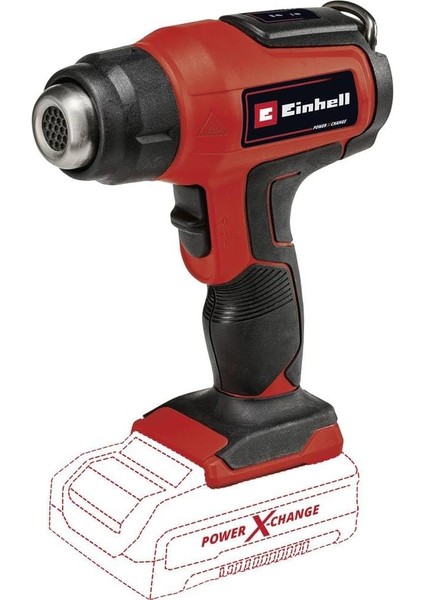 Akülü Hava Tabancası Te-Ha 18 Li - Solo Power X- (Li-Ion, 18V, 2 Kademesi, Redüktör, Geniş Jet ve Reflektör Nozulu Dahil, Akü ve Şarj Cihazı Dahil Değildir) - 4520500