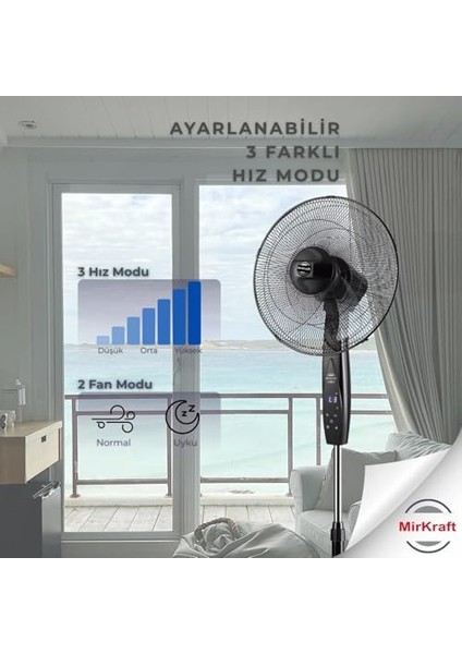 FS-40BR Fan 16'' (Uzaktan Kumandalı) fiyatları