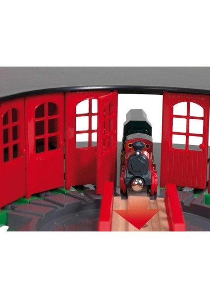 World - 33736 Grand Roundhouse | 2 Parça Oyuncak Tren 3 Yaş ve Üzeri Çocuklar Için fiyatları