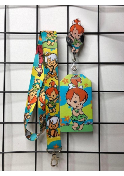 Çakıl Boyun Askısı Yoyo ve Kartlık Set