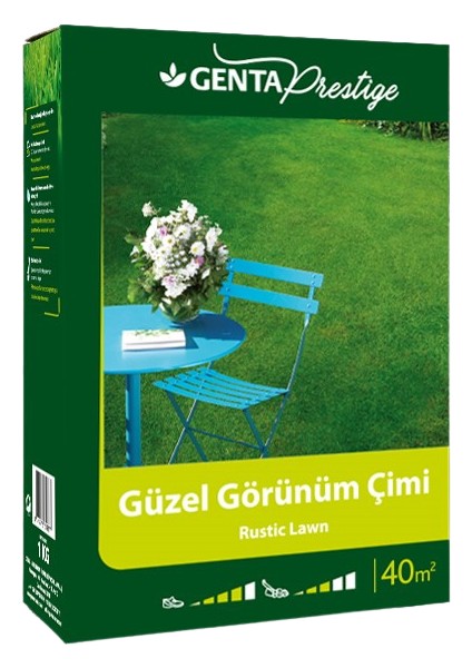 Prestige Güzel Görünüm Çimi | Rustic Lawn Çim Tohumu | 40 M²