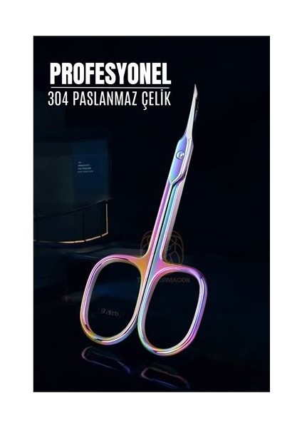 Hsnet Rainbow Manikür Et Makası 304 Çelik Profesyonel - M897R770-K52897