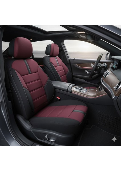 Volboswagen Polo Ile Uyumlu Yıldız Bos Serisi Tam Set Oto Koltuk Kılıfı fiyatları