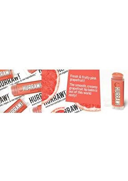 Greyfurt Lip Balm Vegan Formül ile Dudakları Nemlendirir 4.25 g Taze Koku fırsatları