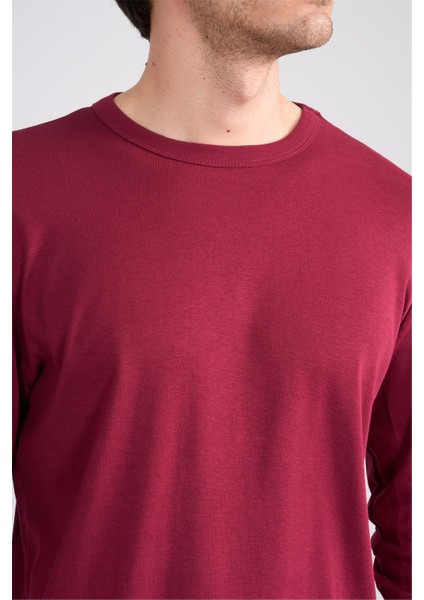 Mareteks 9529 Js Vısne Erkek 0 Yaka Basıc Rıbana Sweatshırt indirimleri