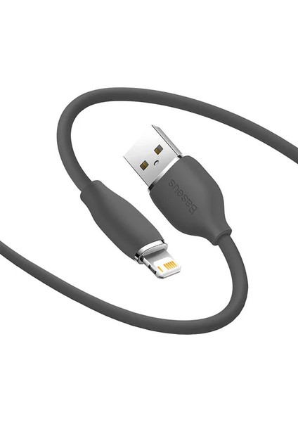 Baseus Jelly Liquid USB To iPhone Lightning 2.4A Hızlı Şarj Kablosu 1.2M-(5775) - M869R406-K9386 fiyatları
