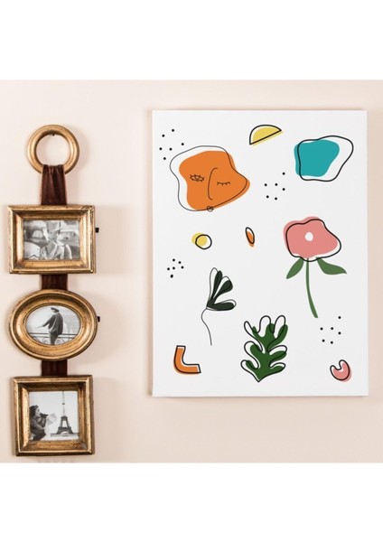 Tasarımlı Dekorasyon 30X40 Kanvas Tablo