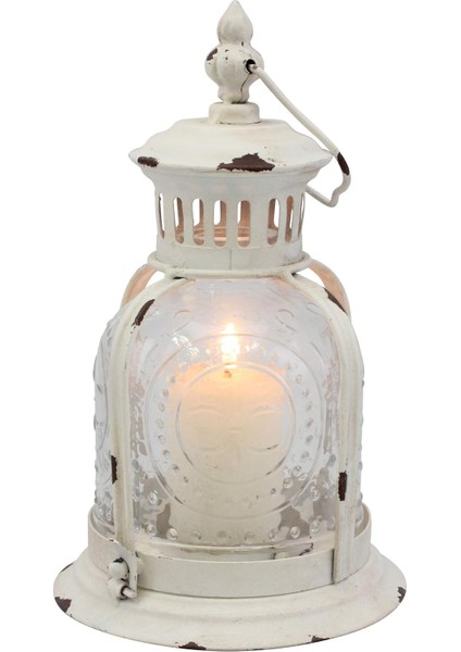 Adak Mumu, Saplı, 25,4 Cm, Beyaz