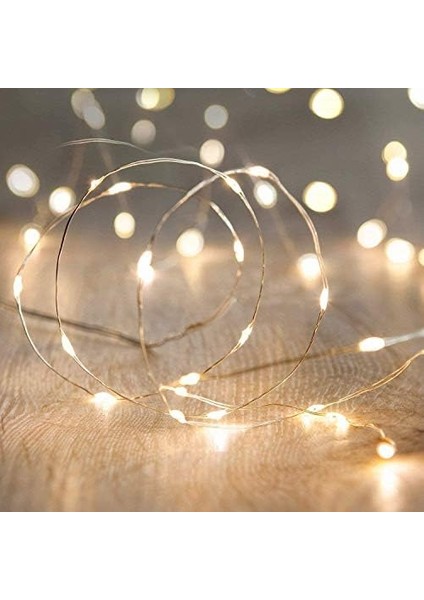 LED Işık 5 Metre Sarı Pilli + 25 Adet Küçük Mandal Mandallı modelleri