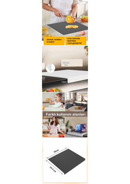 Hsnet Köşeli Kesim Panosu Latte Kesim Tahtası Jaakko Design - M680R950-K56680 fiyatları