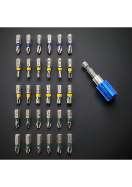 Fixonic Izar IZAR1520 31 Parça Vidalama Bits Uç Seti