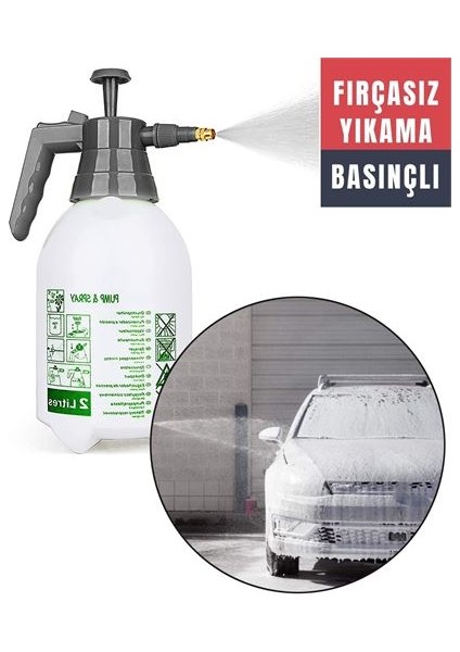 Hsnet Tronic Basınçlı Köpük Püskürtme Yıkama Sprey Şişe - M076R943-K08076