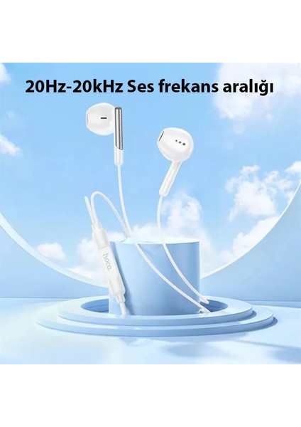 Hoco M123 Kulakiçi Mikrofonlu Kablolu Type-C KULAKLIK-(5775) - M997R725-K57997 modelleri