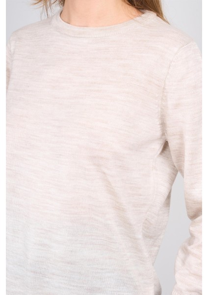 Çetinkaya Miyamira 2306 Kadın Basic Bisiklet Yaka Yanları Yırtmaçlı Triko Taşmelanj modelleri