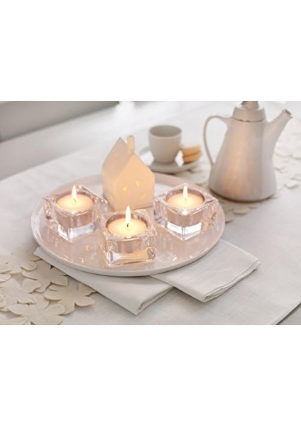 Kokulu Tealight Mum, Elma Tarçın Kokulu, Kahve Renkli, 6'lı Paket, 4 Saatlik Yanma Süresi - Ev Mumu - Iç Dekorasyon - Özler - Vegan Içerir - Yağı Içermez modelleri