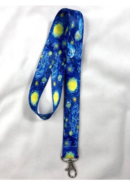 Van Gogh Yıldızlı Gece Boyun Askısı