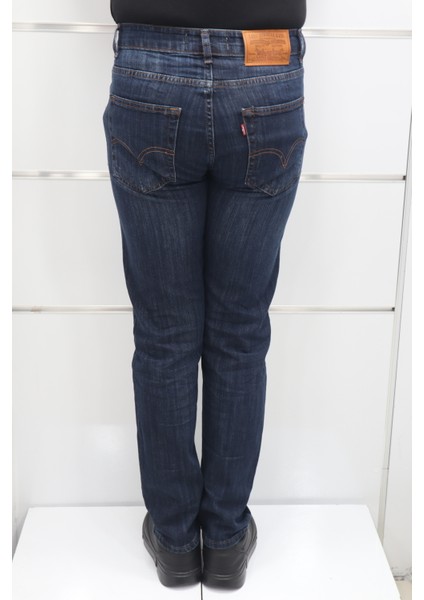 Fistan Store Erkek Lacivert Normal Bel Dar Kesim Boru Paça Jean Pantolon fırsatları