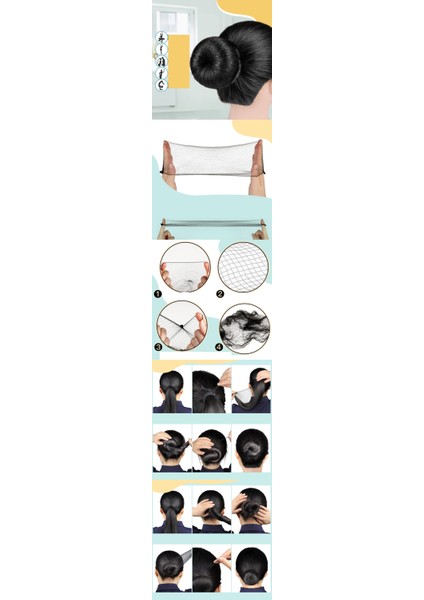 Hsnet Siyah Saç Filesi Görünmez 12 Adet - M017R600-K53017 fiyatları