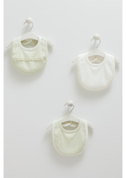 Romantıc Color Üçlü Mama Önlüğü Yeşil