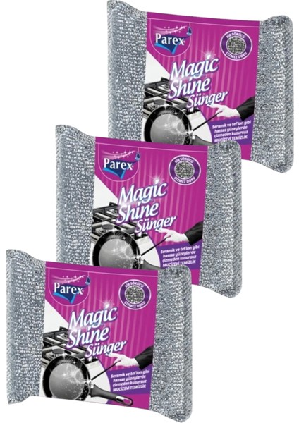 Magic Shine Sünger Üçlü Paket