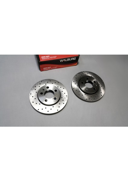 Audi A3 8l Spor Delik Performans Ön Fren Diski Takım 256MM