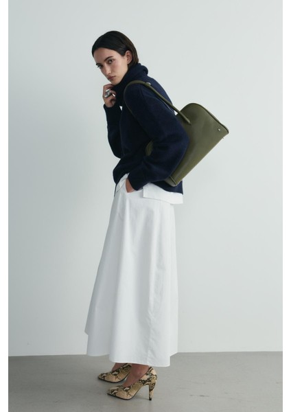 Lacivert Bella Oversize Kazak indirimleri