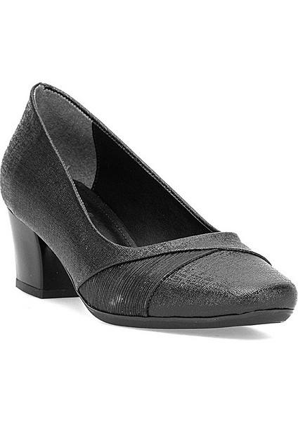 Elit 25KMST709N Kadın Klasik Topuklu Ayakkabı Siyah fiyatları