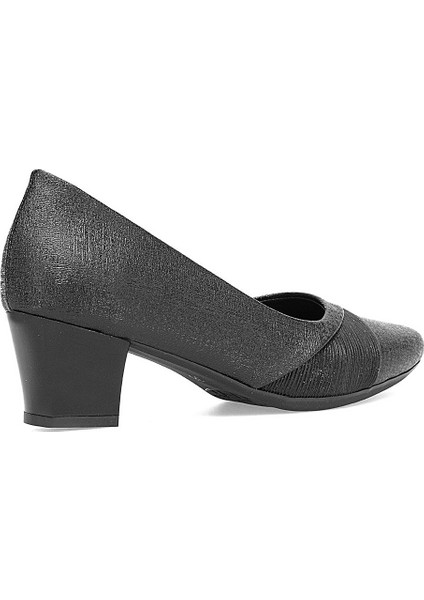 Elit 25KMST709N Kadın Klasik Topuklu Ayakkabı Siyah fırsatları