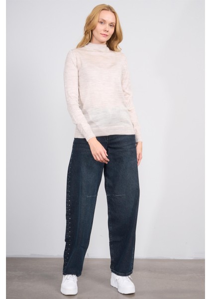 Çetinkaya Miya Mira 2254 Bayan Dik Yaka Taşmelanj Triko fiyatları