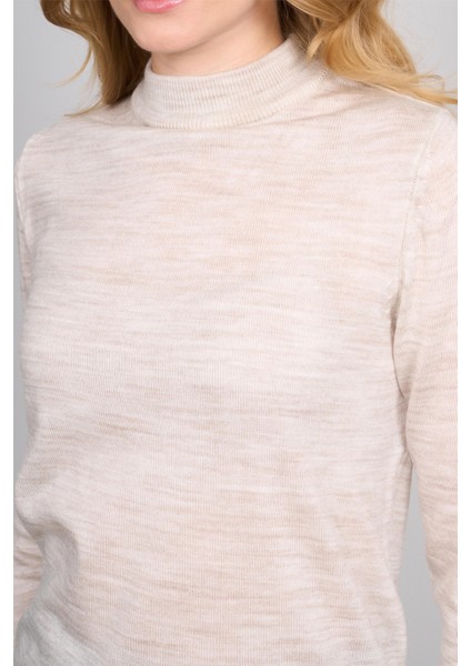 Çetinkaya Miya Mira 2254 Bayan Dik Yaka Taşmelanj Triko modelleri