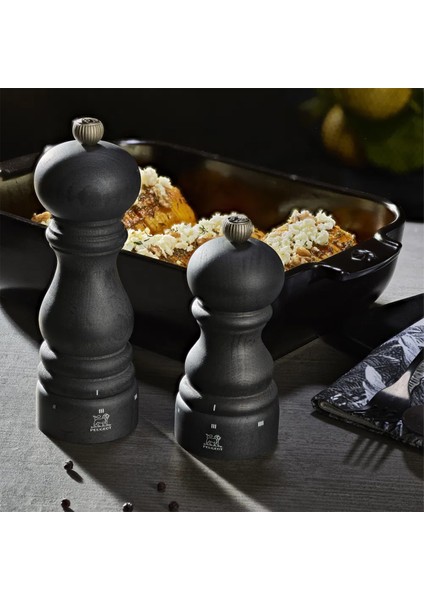 Paris Graphite Karabiber ve Tuz Değirmeni 18 cm